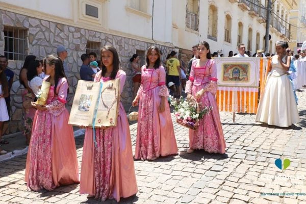 Fiés começam o ano celebrando 290ª Festa de Nossa Senhora do Rosário em Conceição