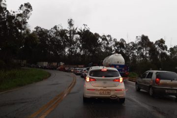 Acidente grave em Bela Vista de Minas mobiliza cinco viaturas do Sevor