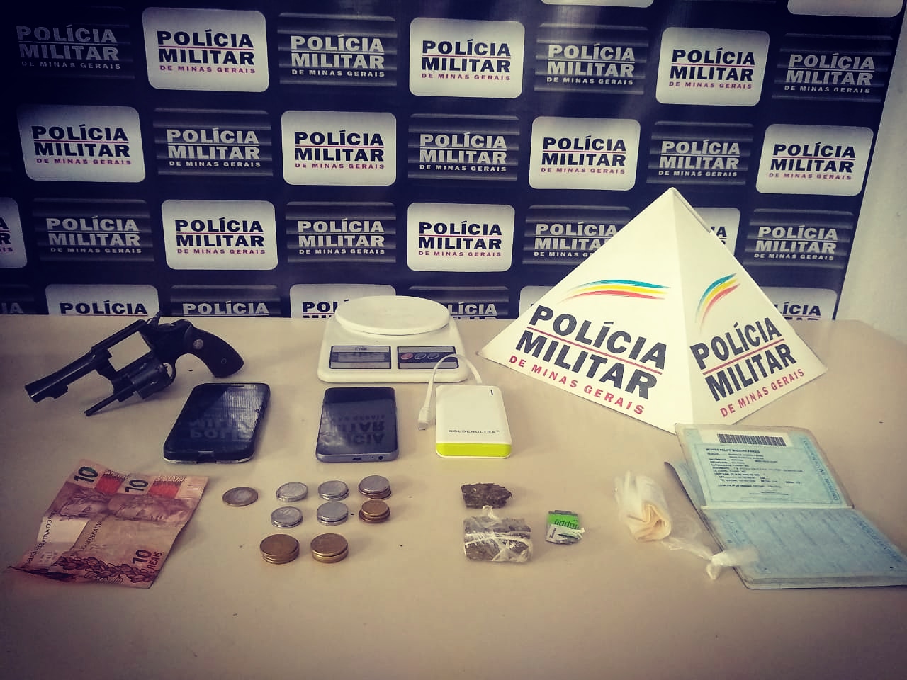 Homem é preso em Monlevade por tráfico de drogas e porte ilegal de arma de fogo