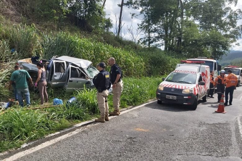 PRF registra grave acidente entre Bela Vista e Monlevade