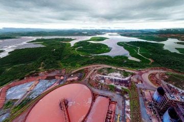 Sirene dispara próximo a barragem da Anglo American em Conceição do Mato Dentro