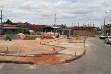 Local usado para despejo de lixo vira espaço de convivência no bairro Pedreira