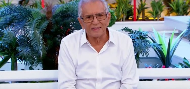 Carlos Alberto de Nóbrega é internado com infecção generalizada.