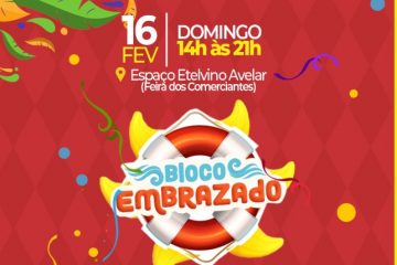 Pré-carnaval: Bloco Embrazado reúne atrações em Itabira neste domingo