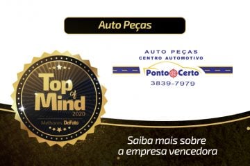 Auto Peças Ponto Certo – empresa Top of Mind 2020