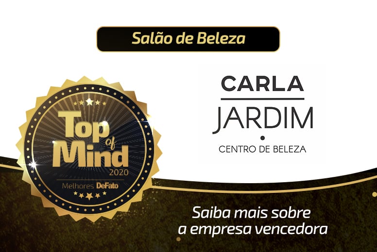 Carla Jardim Centro de Beleza – empresa Top of Mind 2020