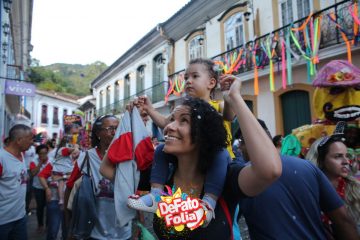 Blocos Conspirados, Vermelho i Branco e Baianas Ozadas em Ouro Preto