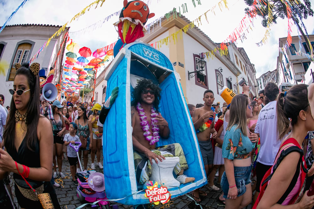 FOTOS: Carnaval de Ouro Preto aposta no resgate de tradições