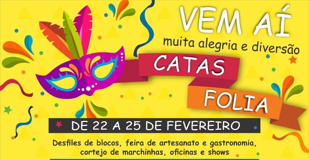 Catas Altas divulga programação para o Carnaval 2020; confira!