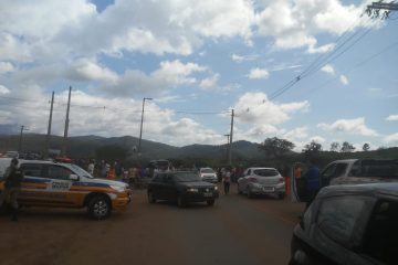 Manifestação contra a Vale fecha rodovia entre Mariana e Ouro Preto