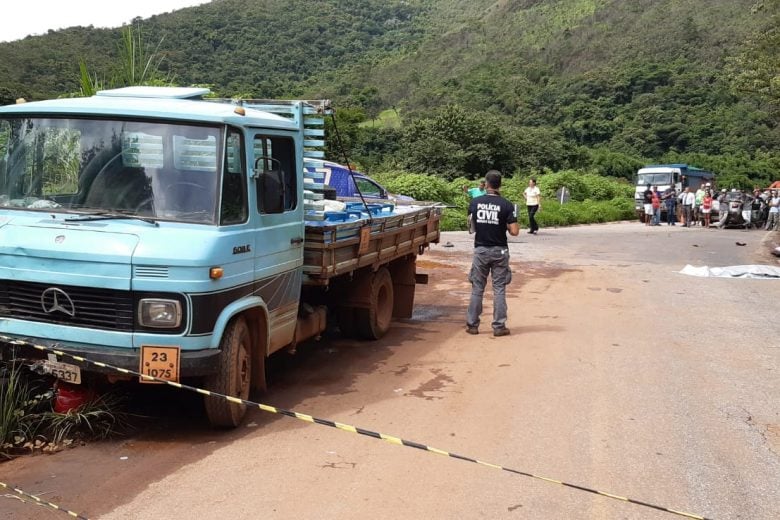 Manobra proibida termina em morte às margens de rodovia em Barão de Cocais