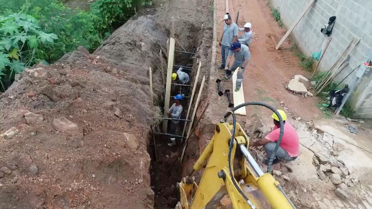 Obra visa despoluir rio Maquiné em Catas Altas