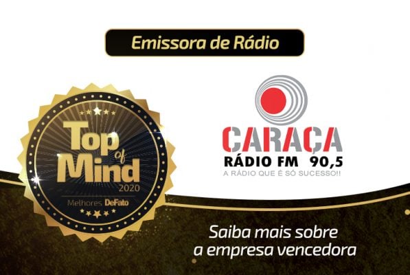 Rádio Caraça– empresa Top of Mind 2020