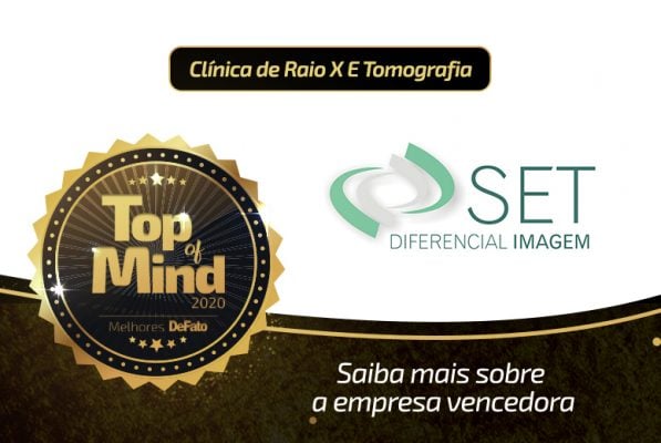 Empresa é a marca mais lembrada de Itabira na categoria Clínica de Raio X e Tomografia