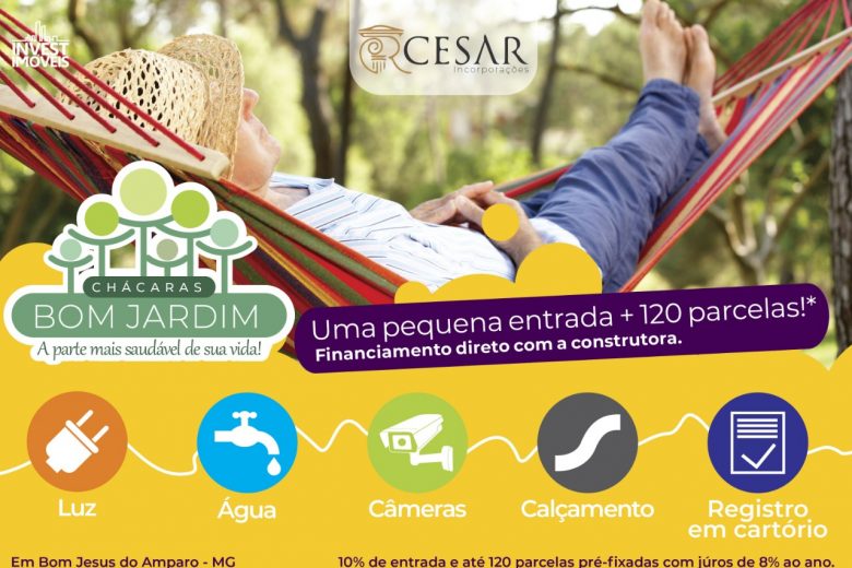 Ar puro e muito verde conheça o Chacreamento Bom Jardim Ar puro e muito verde conheça o Chacreamento Bom Jardim
