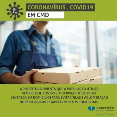 Em casa: saiba quais são os estabelecimentos de Conceição com entrega delivery