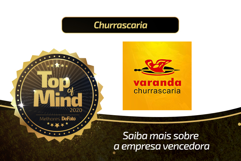 Churrascaria Varanda – empresa Top of Mind 2020