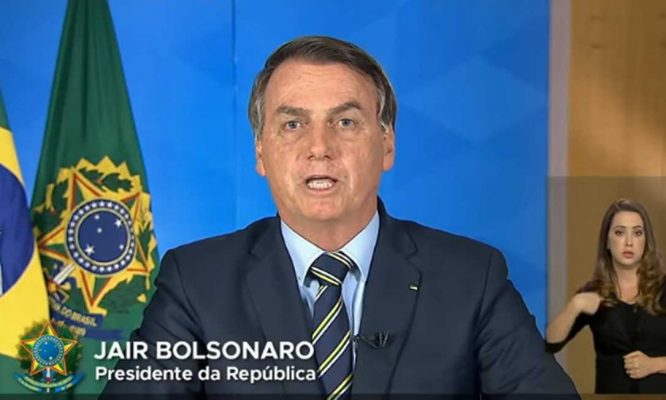 Twitter: governadores, deputados e senadores condenam pronunciamento de Bolsonaro