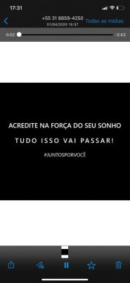 Movimento “Juntos somos mais fortes” transmite mensagem de união para itabiranos 
