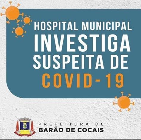 Hospital de Barão investiga paciente com suspeita de Covid-19