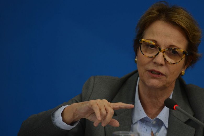 Ministra diz que fornecimento de alimentos está dentro da normalidade