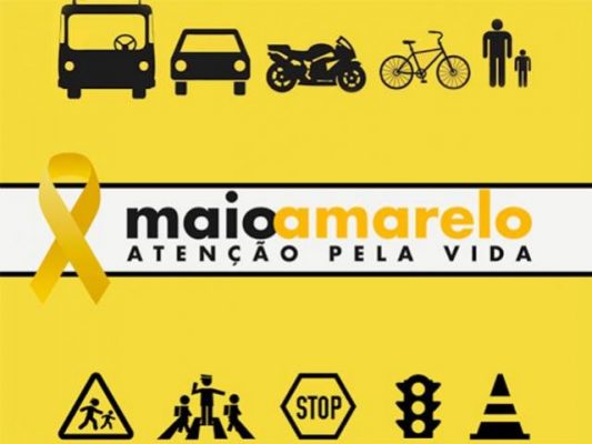 Maio Amarelo coloca a segurança no trânsito em foco