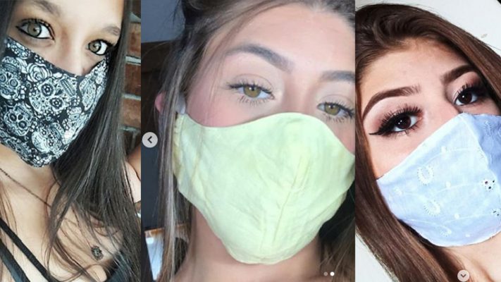 Candidatas a Miss usam máscaras e fazem campanha na internet