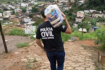Polícia Civil entrega mais de sete toneladas de alimentos à famílias em Ipatinga