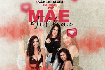 Dupla May & Lara faz live neste sábado cantando com a mãe Senny Fernandes