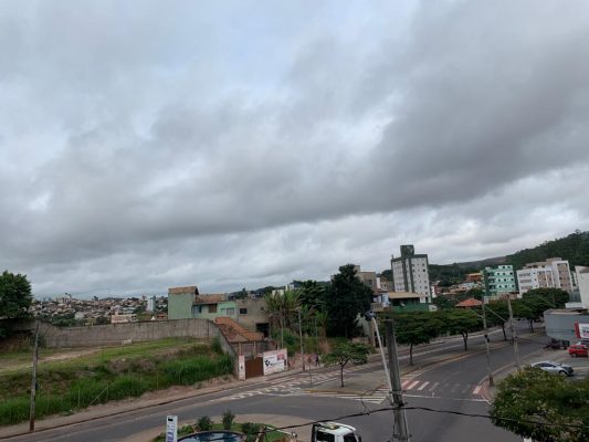 Temperatura cai e pode chegar a 9ºC nesta sexta em Itabira