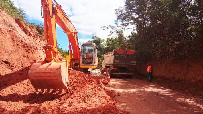 Obras na MG-010, entre Conceição e Serro, facilitará acesso à Diamantina, diz DER-MG