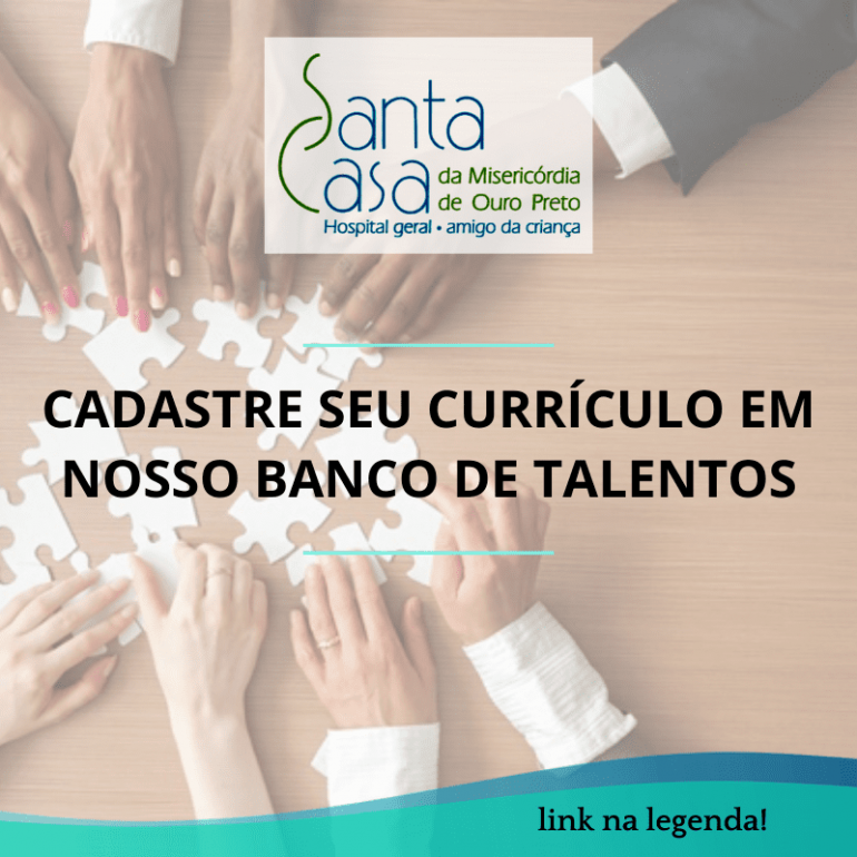 Santa Casa de Ouro Preto contrata técnico em enfermagem e auxiliar administrativo