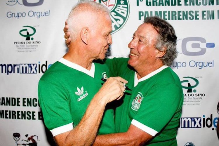 Ademir da Guia publica foto com Ronaldo Drummond: ‘Vá em paz, meu amigo’