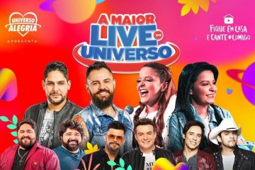 Live de hoje: “A Maior Live do Universo” e outros artistas agitam a noite de sexta (10)