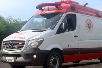 Motociclista fica ferido em colisão frontal no Juca Rosa