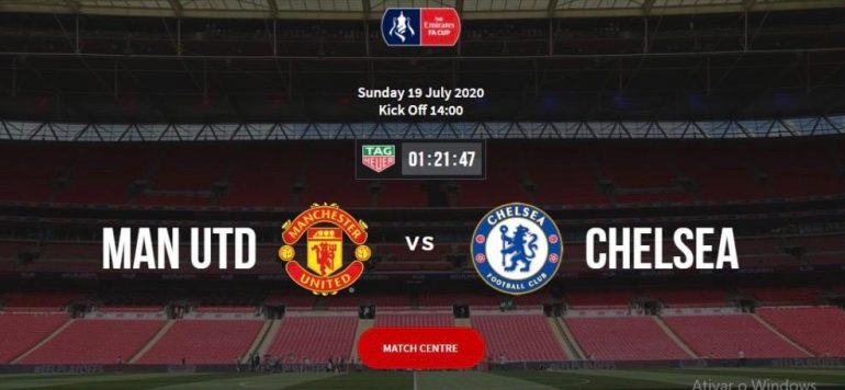 Manchester United x Chelsea: saiba como assistir a semifinal da Copa da Inglaterra Manchester United x Chelsea: saiba como assistir a semifinal da Copa da Inglaterra