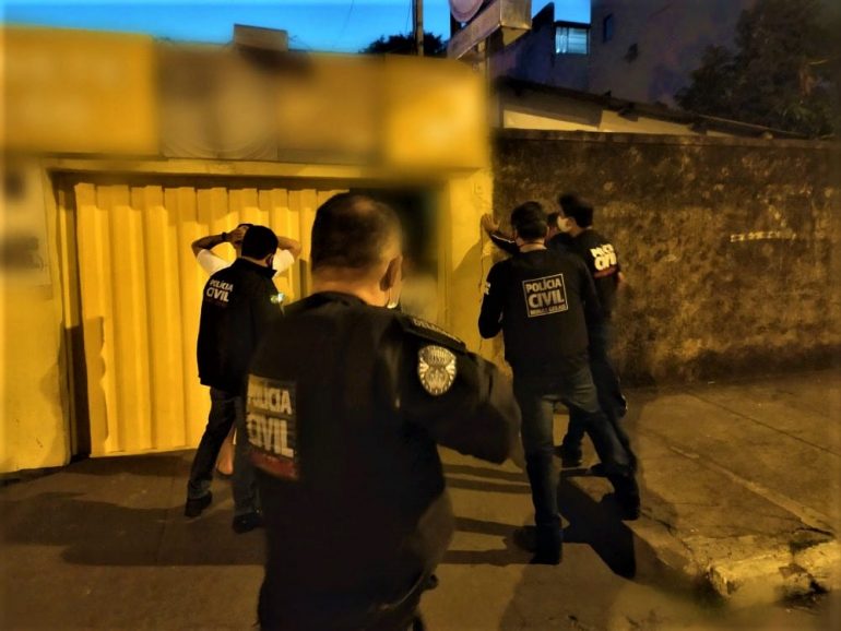 Polícias Civil e Militar realizam operação conjunta contra o tráfico de drogas em Monlevade