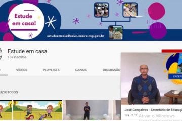 Plataformas digitais do “Estude em casa” estão disponíveis para ensino remoto em Itabira 