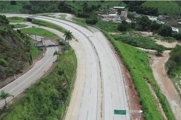 Usuários da BR-381 devem ficar atentos aos desvios de pista para obras