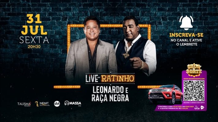 Leonardo e Raça Negra se apresentam após escândalo com Eduardo Costa