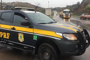 BR-381: chove no trecho entre BH e João Monlevade