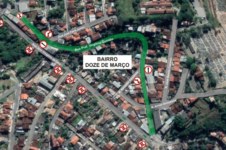 Rua Prefeito Virgilino Quintão tem trânsito alterado a partir deste sábado