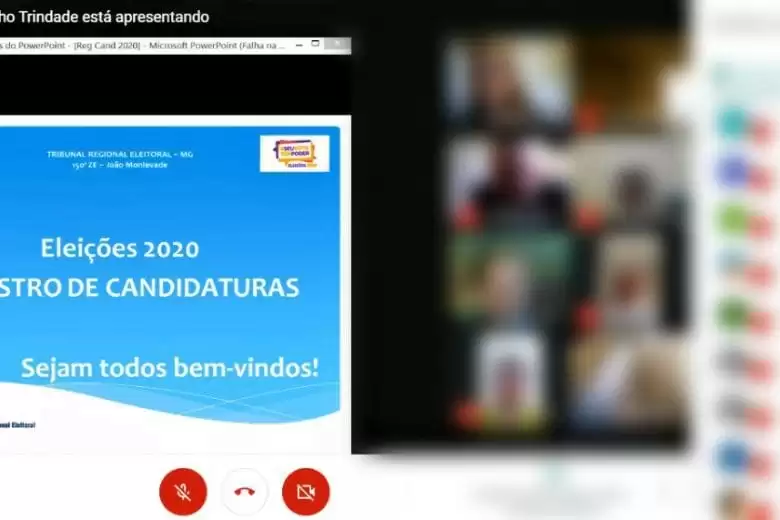 MP, pré-candidatos e imprensa participam de reunião online do Cartório de Monlevade