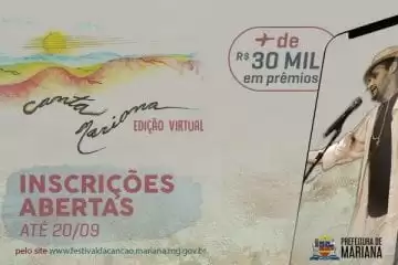 Inscrições para “Canta Mariana – Festival da Canção” estão abertas
