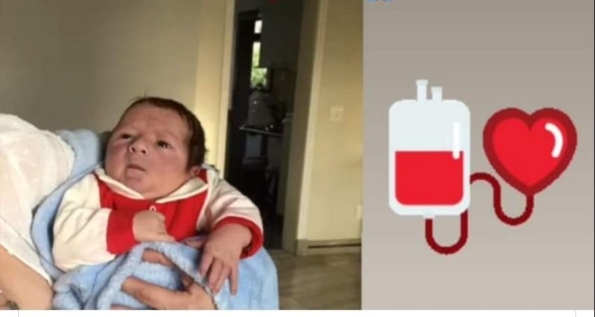 Família de bebê itabirano de nove dias faz campanha por doação de sangue Família de bebê itabirano de nove dias faz campanha por doação de sangue