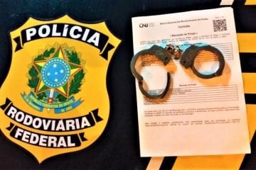 Acusado de duplo homicídio no Pará é preso pela PRF na BR-381