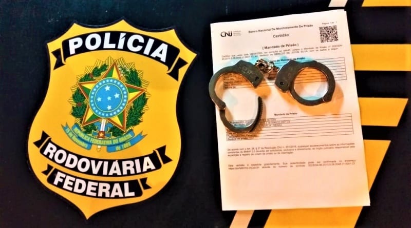 Acusado de duplo homicídio no Pará é preso pela PRF na BR-381