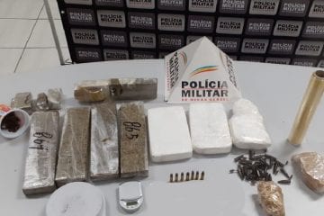 Homem é preso por suspeita de tráfico de drogas em Itabira