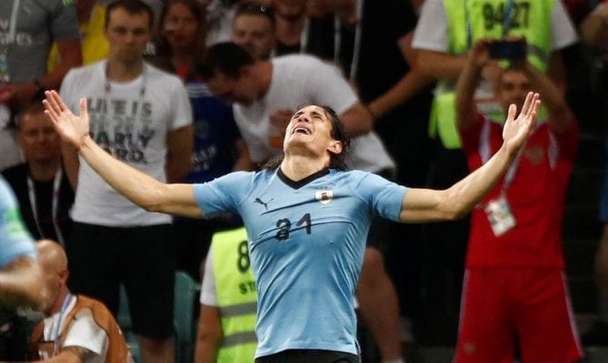 Atlético oferece 90 milhões de reais por Cavani
