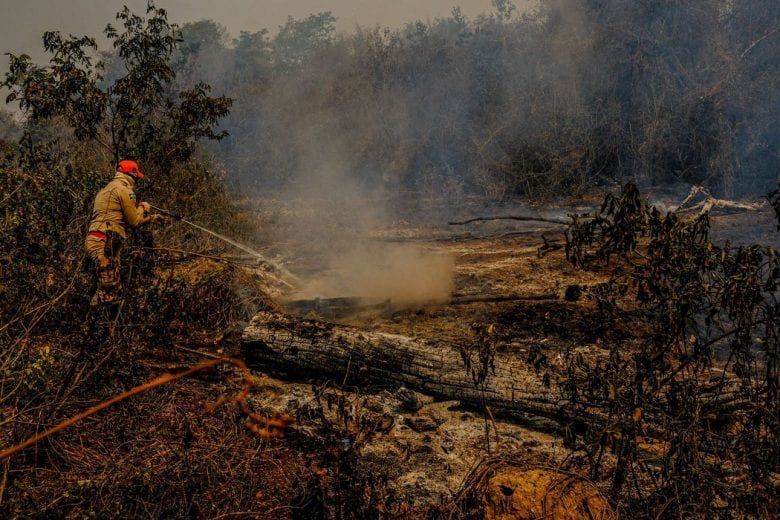 Governo libera R$ 10 milhões para combate a incêndio no Pantanal
